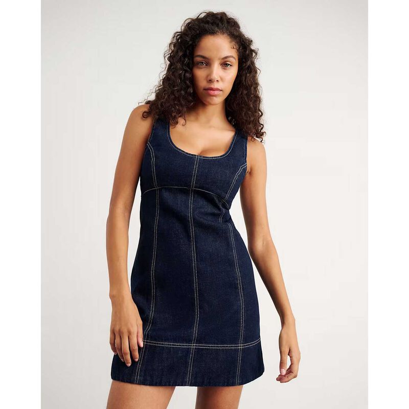 JAG Daphne Denim Mini Dress image number 2